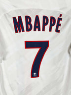 2019-20 Paris Saint-Germain Third Shirt Mbappé #7 - detailed view