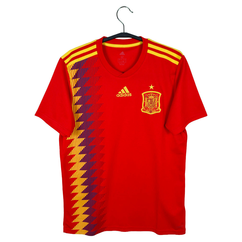 2018-19 Spain thuisshirt - voorkant