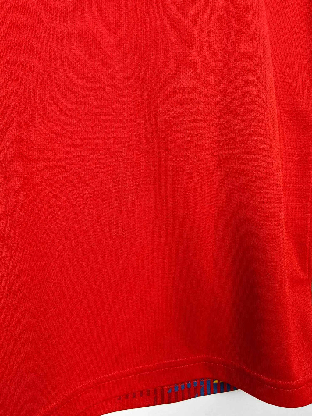 2018-19 Spain thuisshirt - detailfoto