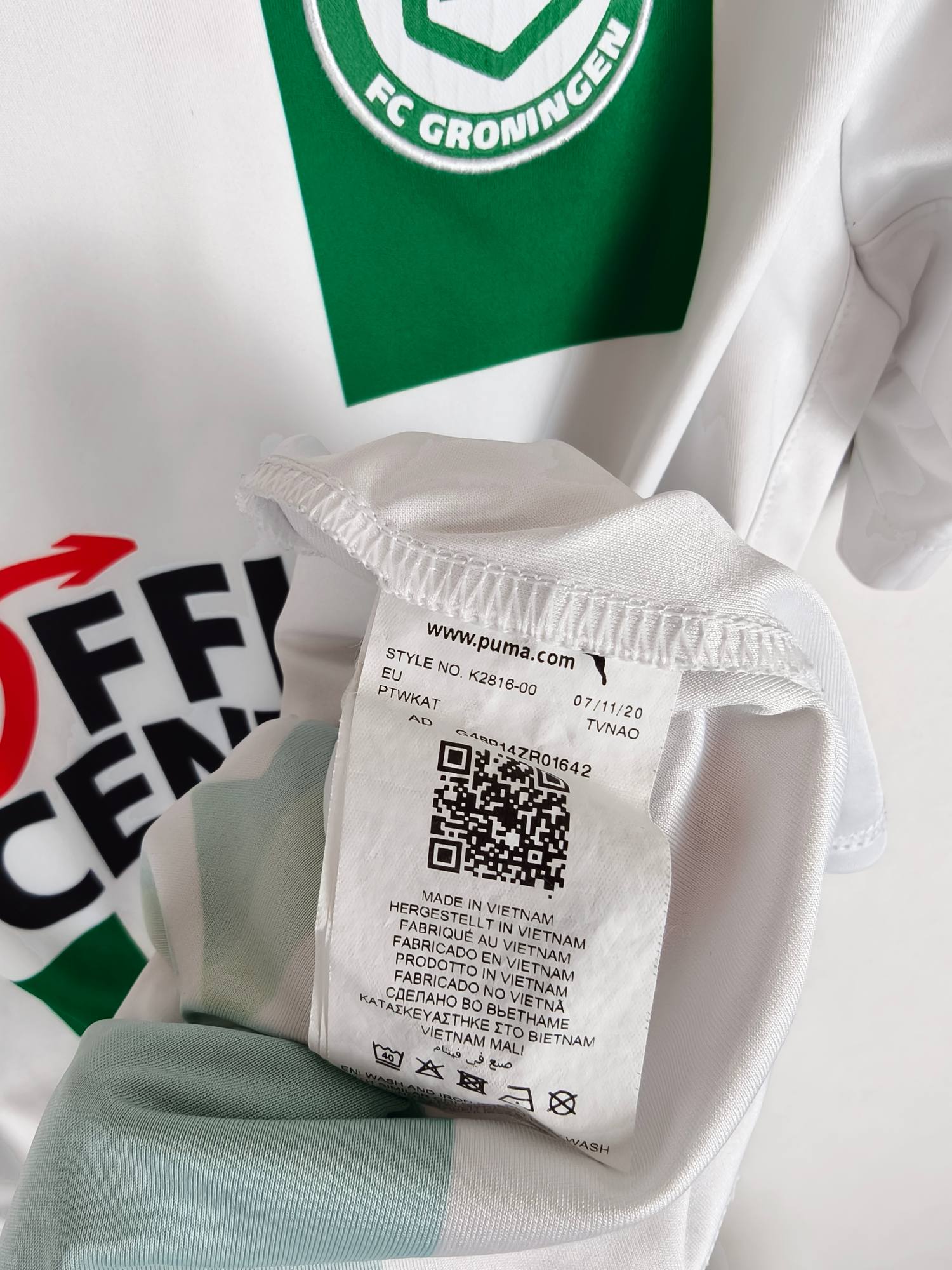 2020-21 FC Groningen thuisshirt