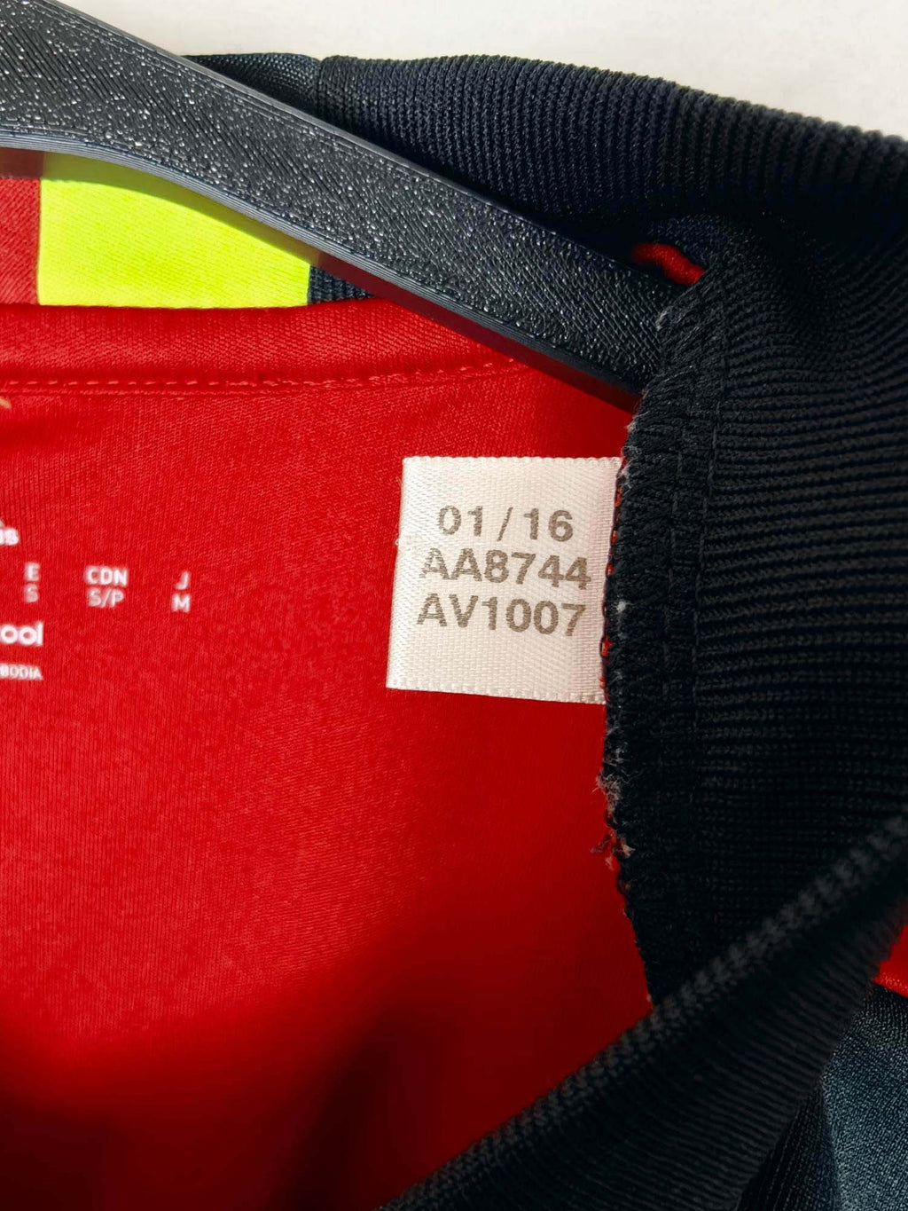 2016-17 Belgium Home Shirt - detailed view