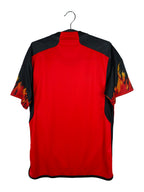 2022-23 Belgium Home Shirt - back view