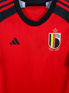 2022-23 Belgium Home Shirt - detailed view