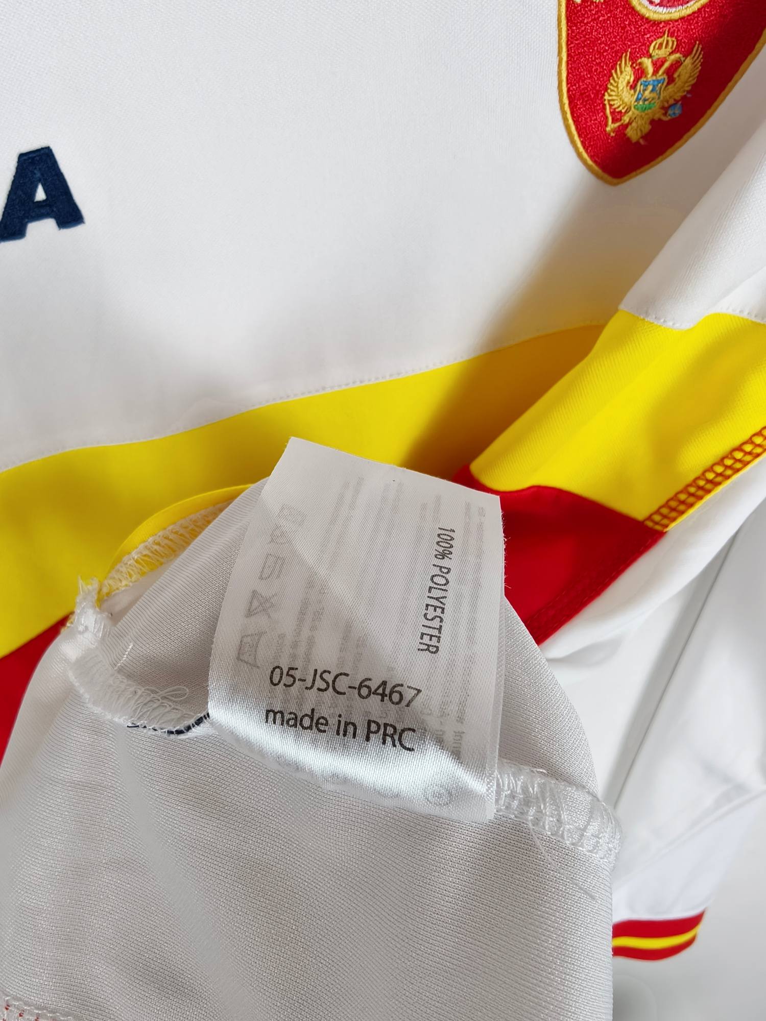 2015-16 Montenegro uitshirt (LS)