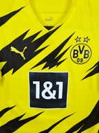 2020-21 Borussia Dortmund thuisshirt - detailfoto