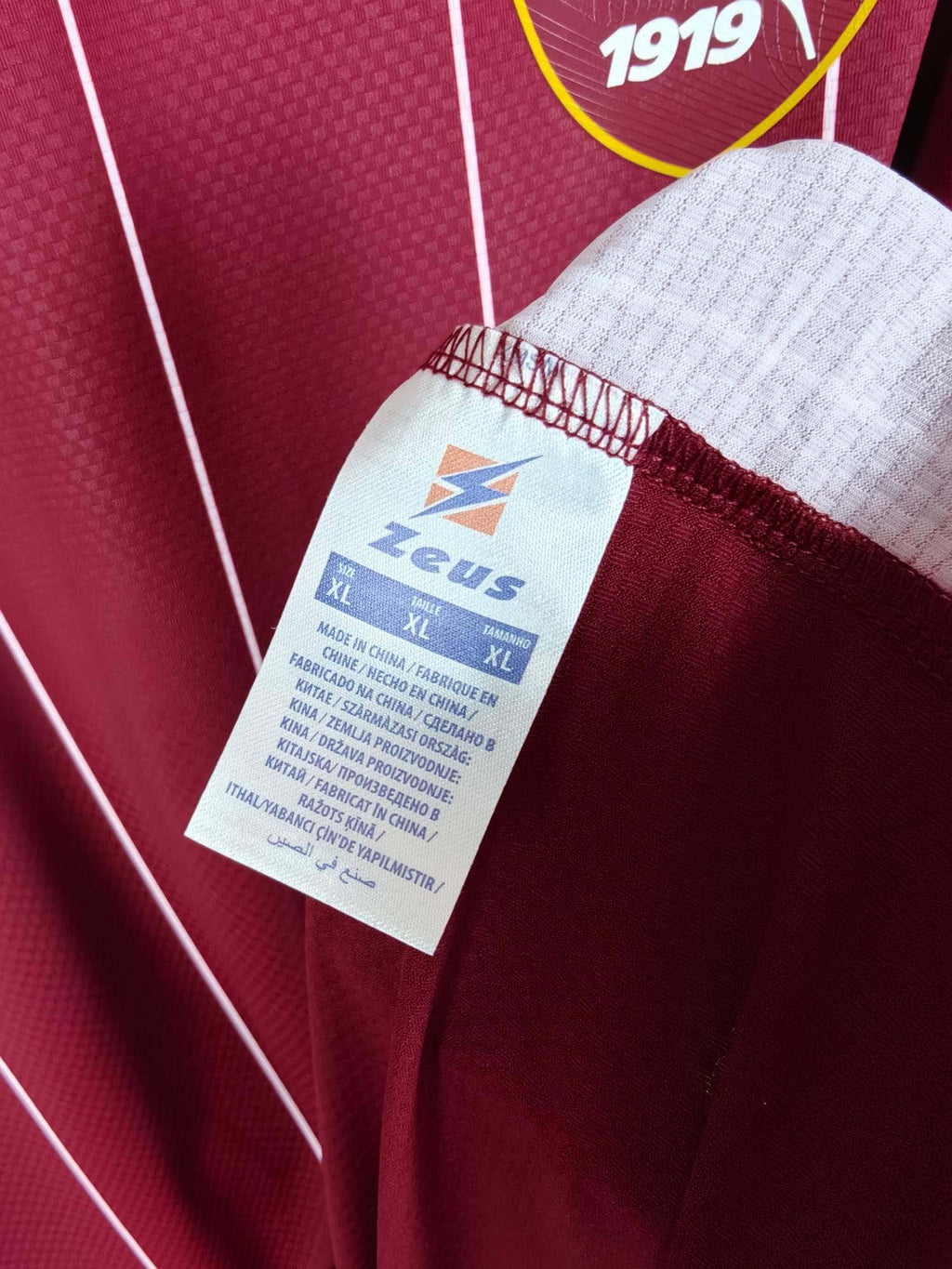 2024-25 Salernitana Home Shirt - detailed view