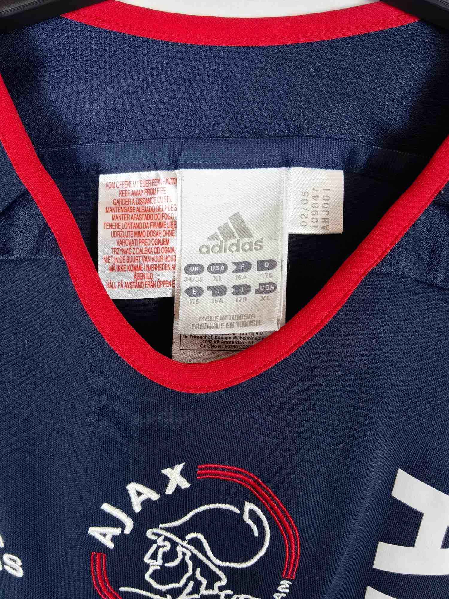2005-06 Ajax uitshirt