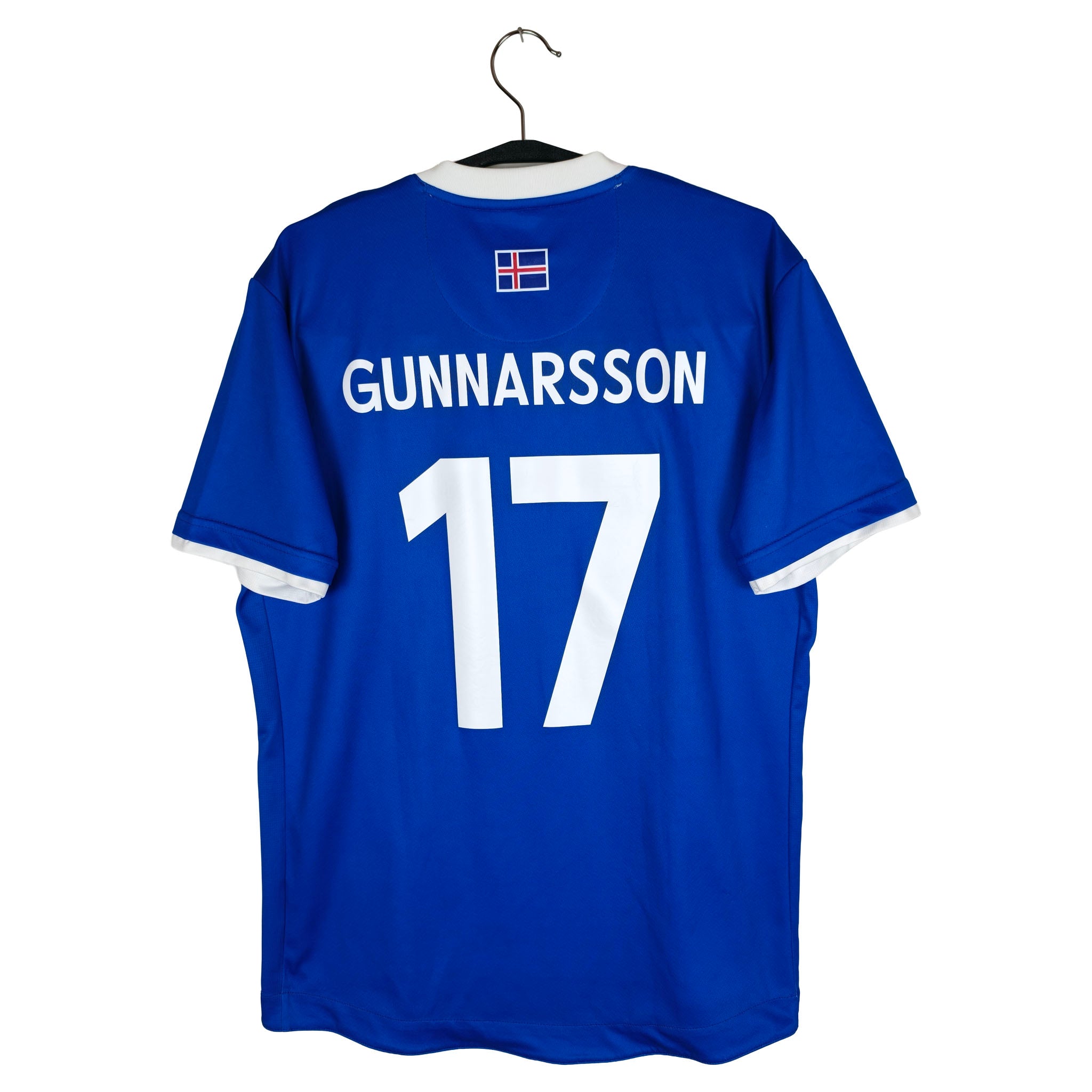 2016-18 IJsland thuisshirt Gunnarsson #17