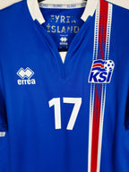 2016-18 IJsland thuisshirt Gunnarsson #17