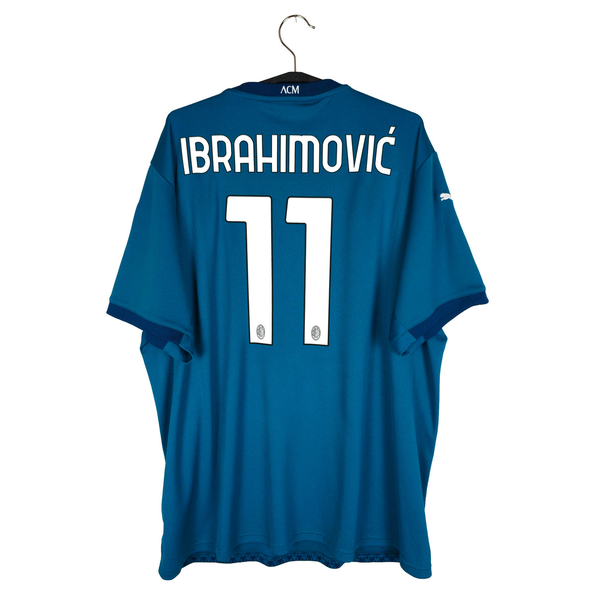 2020-21 AC Milan Third Shirt Ibrahimović #11 - back view