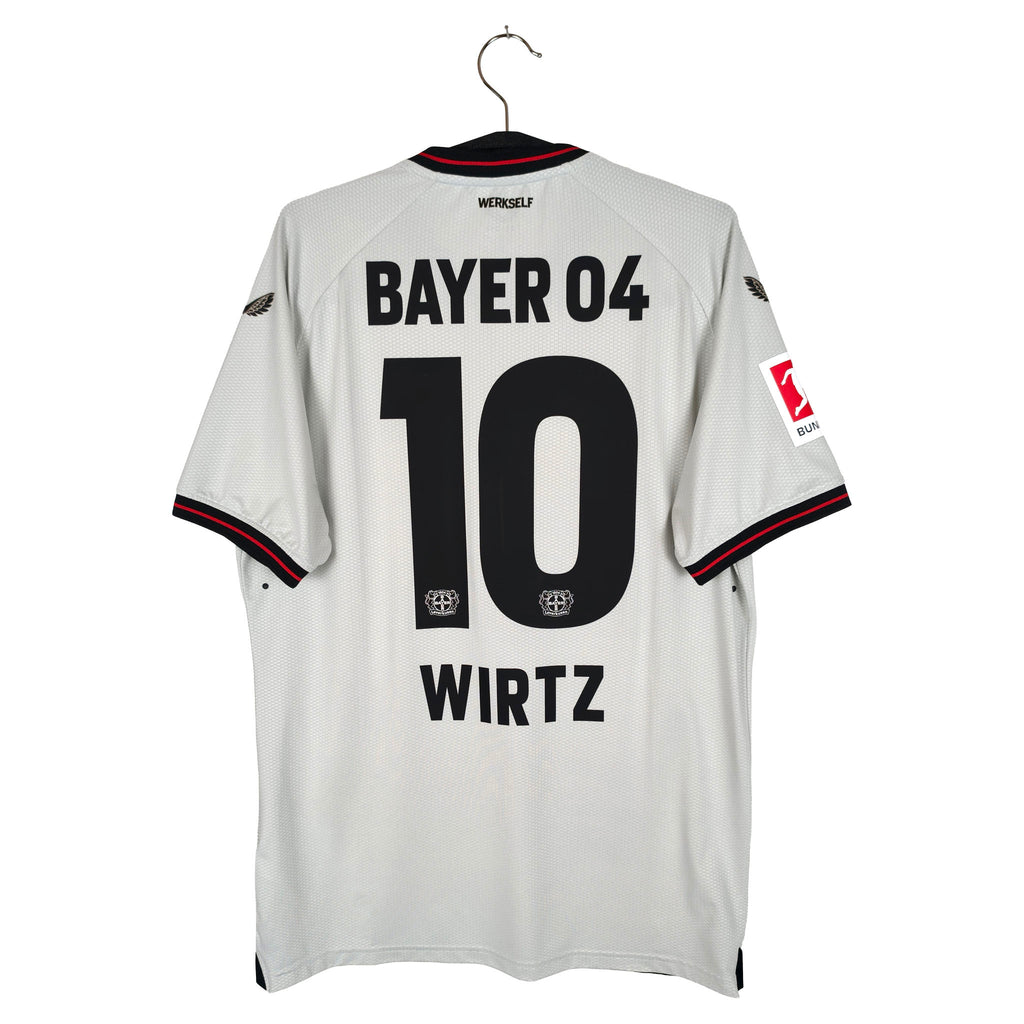 2023-24 Bayer Leverkusen Away Shirt Wirtz #10 (Pro) - back view