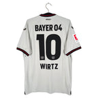 2023-24 Bayer Leverkusen Away Shirt Wirtz #10 (Pro) - back view