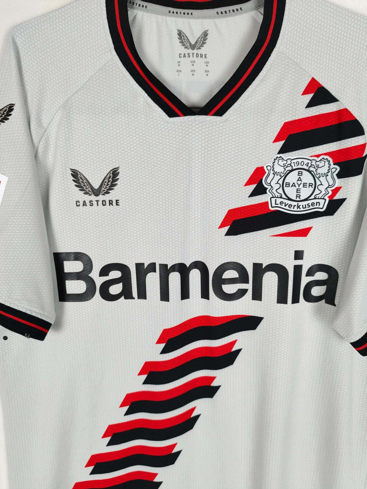 2023-24 Bayer Leverkusen Away Shirt Wirtz #10 (Pro) - detailed view