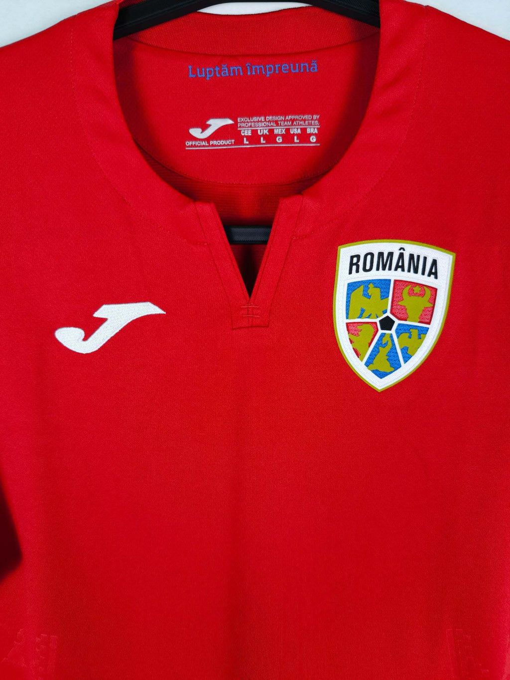 2023-24 Romania Away Shirt - detailed view