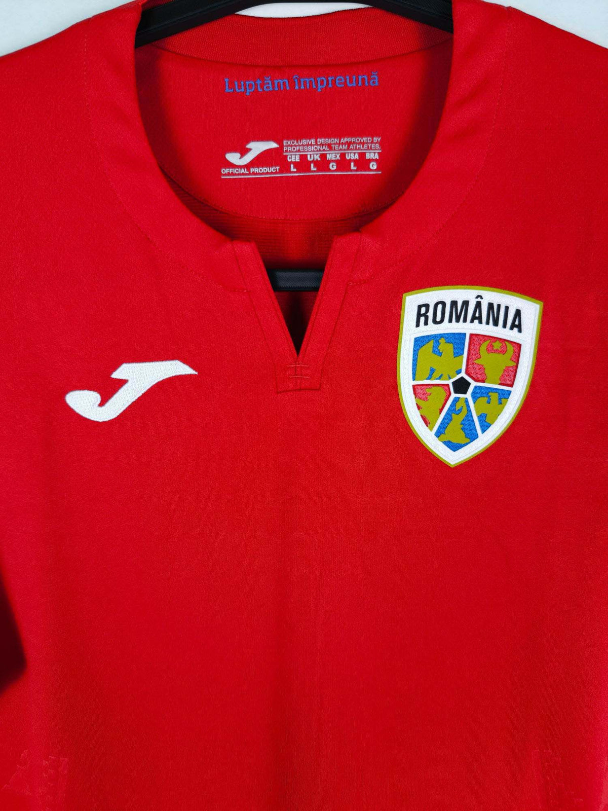 2023-24 Romania Away Shirt - detailed view