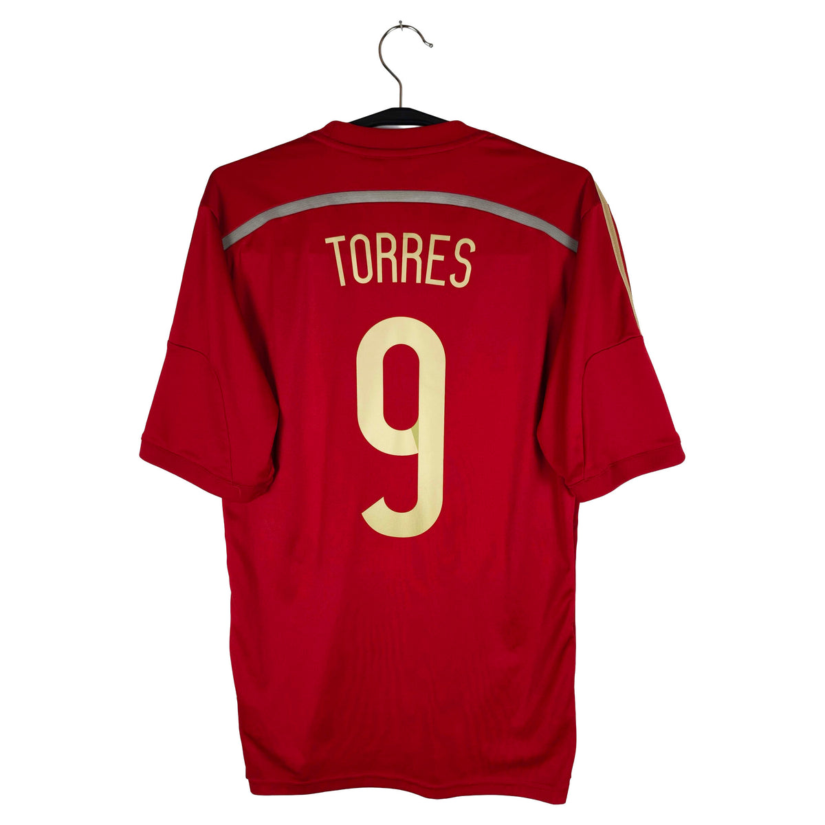 2014-15 Spain Home Shirt Torres #9 - back view