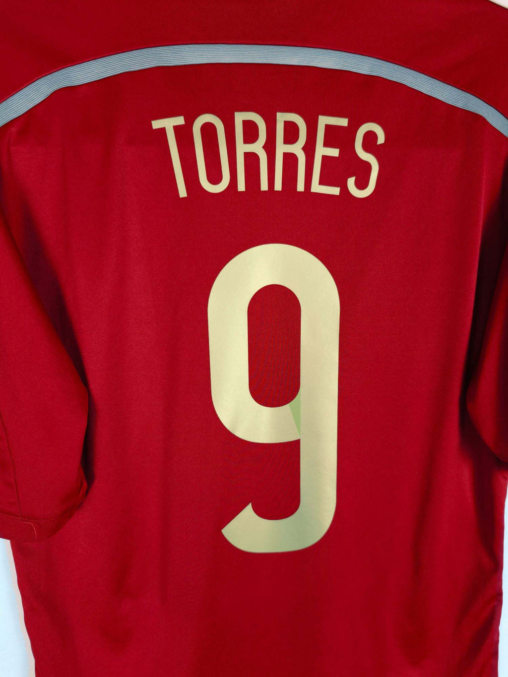 2014-15 Spain Home Shirt Torres #9 - detailed view