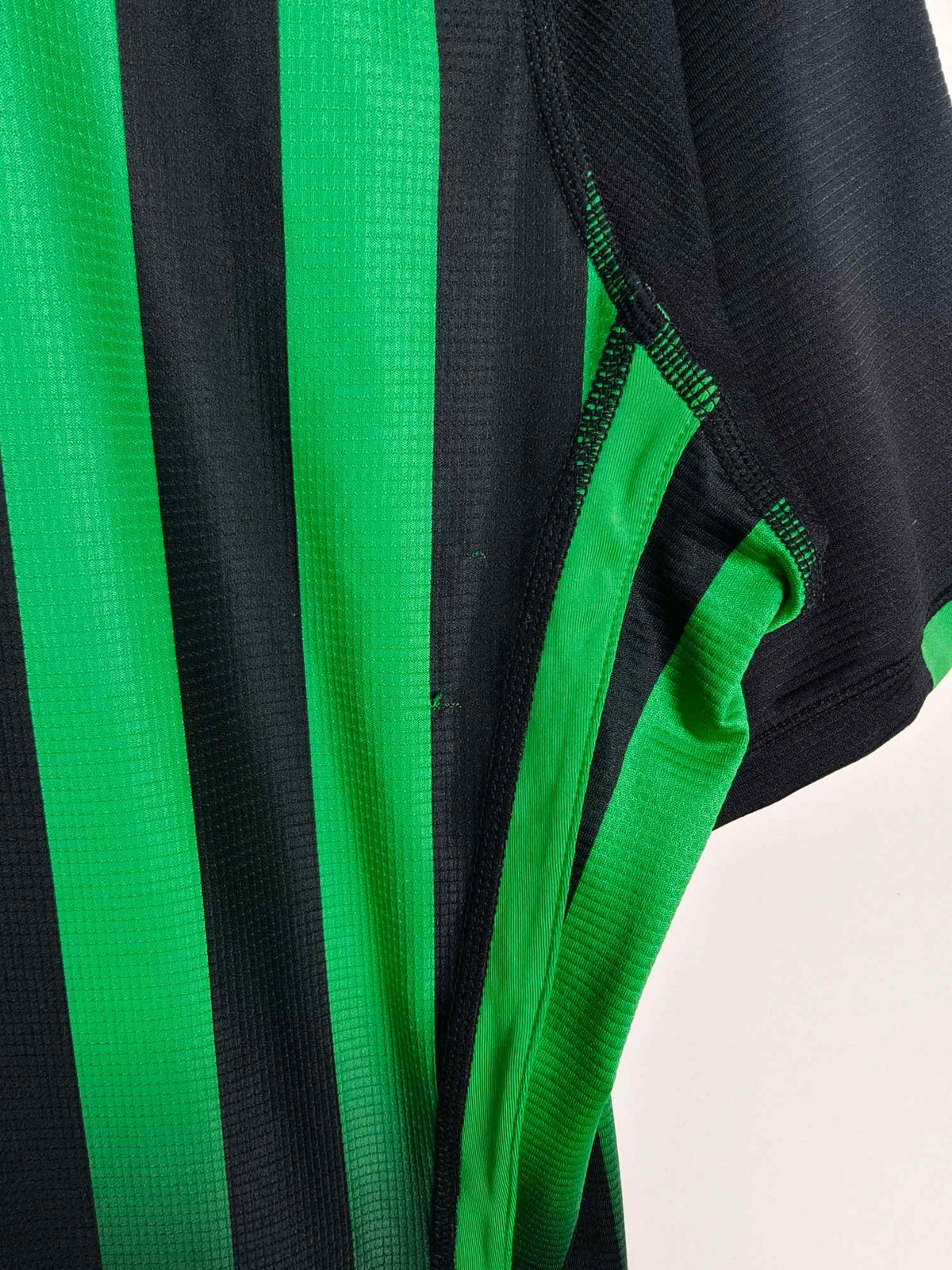 2018-19 Sassuolo thuisshirt - detailfoto