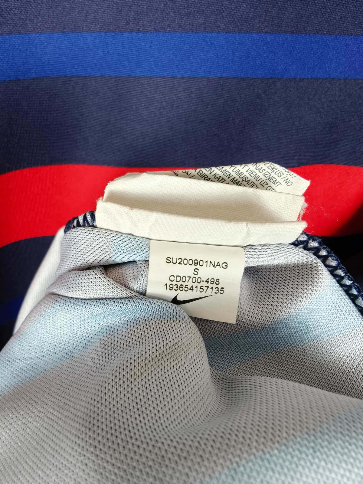2020-21 France Home Shirt Griezmann #7 - detailed view