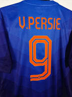 2014-15 Netherlands Away Shirt V. Persie #9 - detailed view