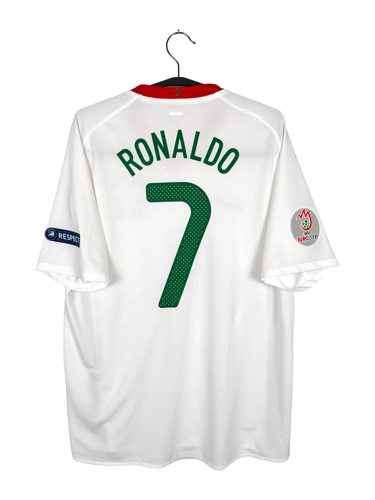 2008-10 Portugal Away Shirt Ronaldo #7 - back view