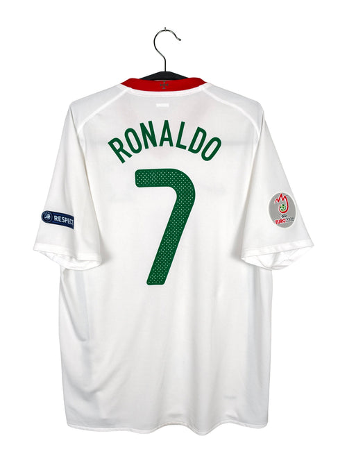 2008-10 Portugal Away Shirt Ronaldo #7 - back view