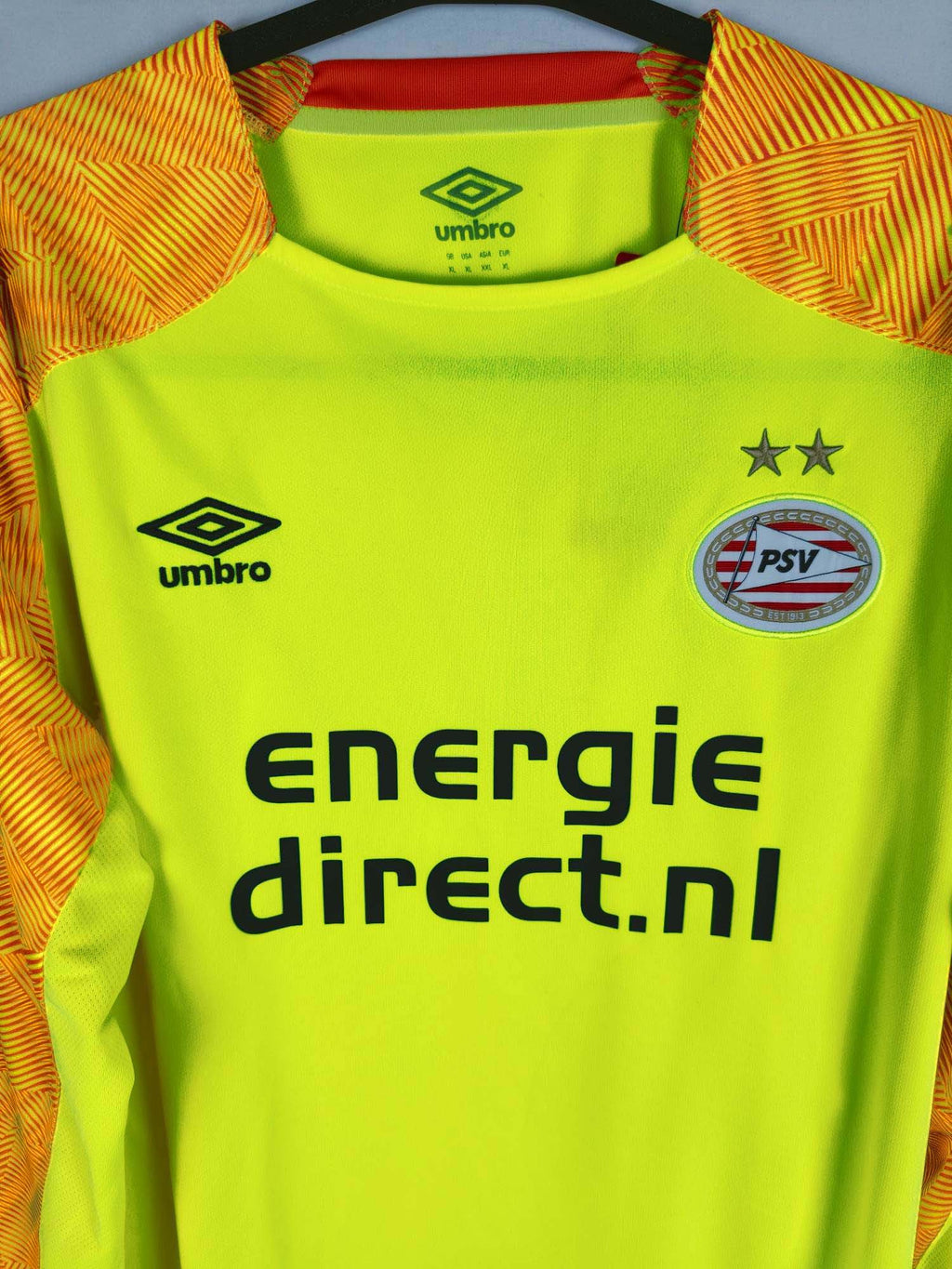 2018-19 PSV Goalkeeper Shirt - detailed view