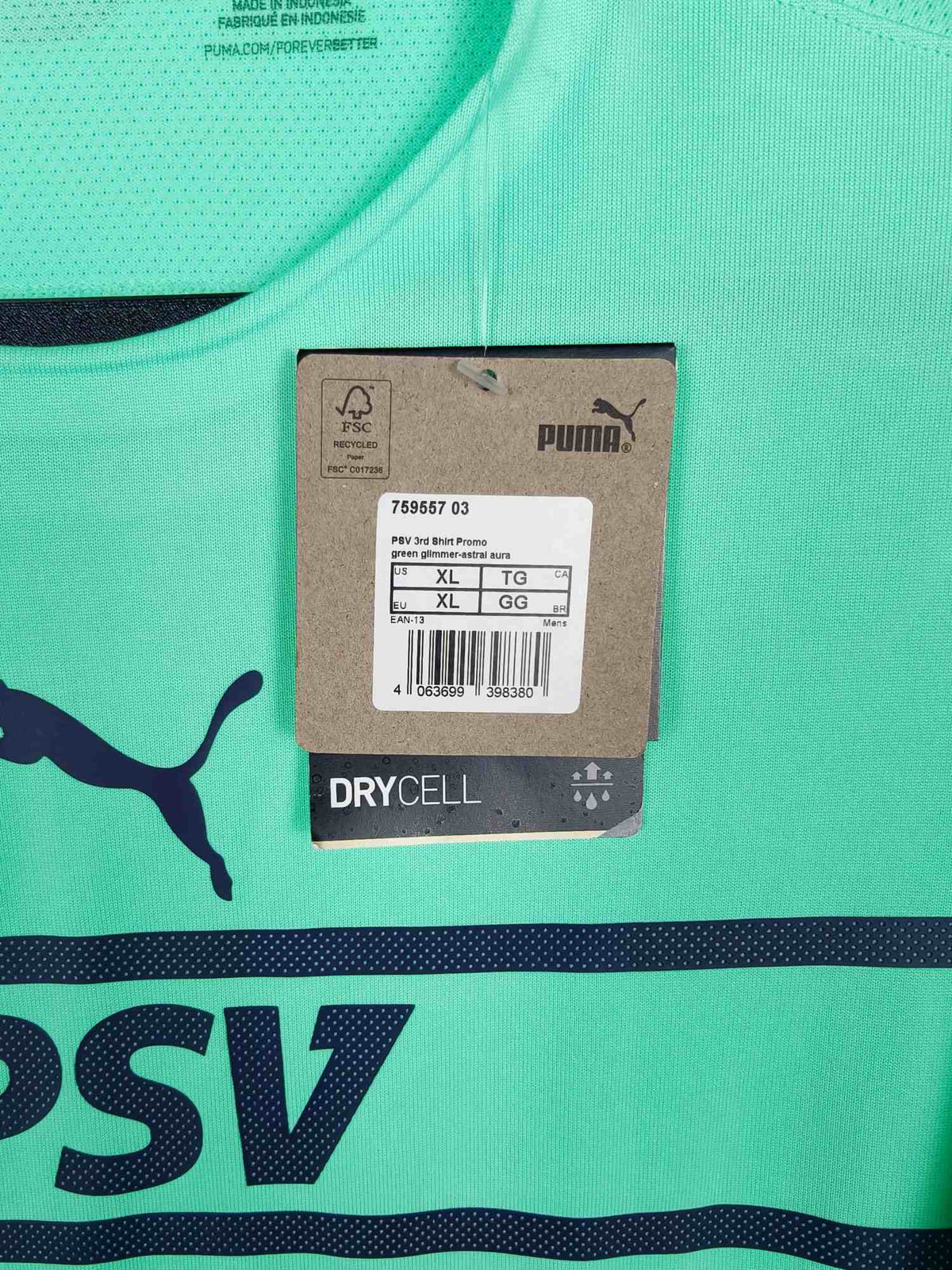 2021-22 PSV derde shirt (Pro) - detailfoto