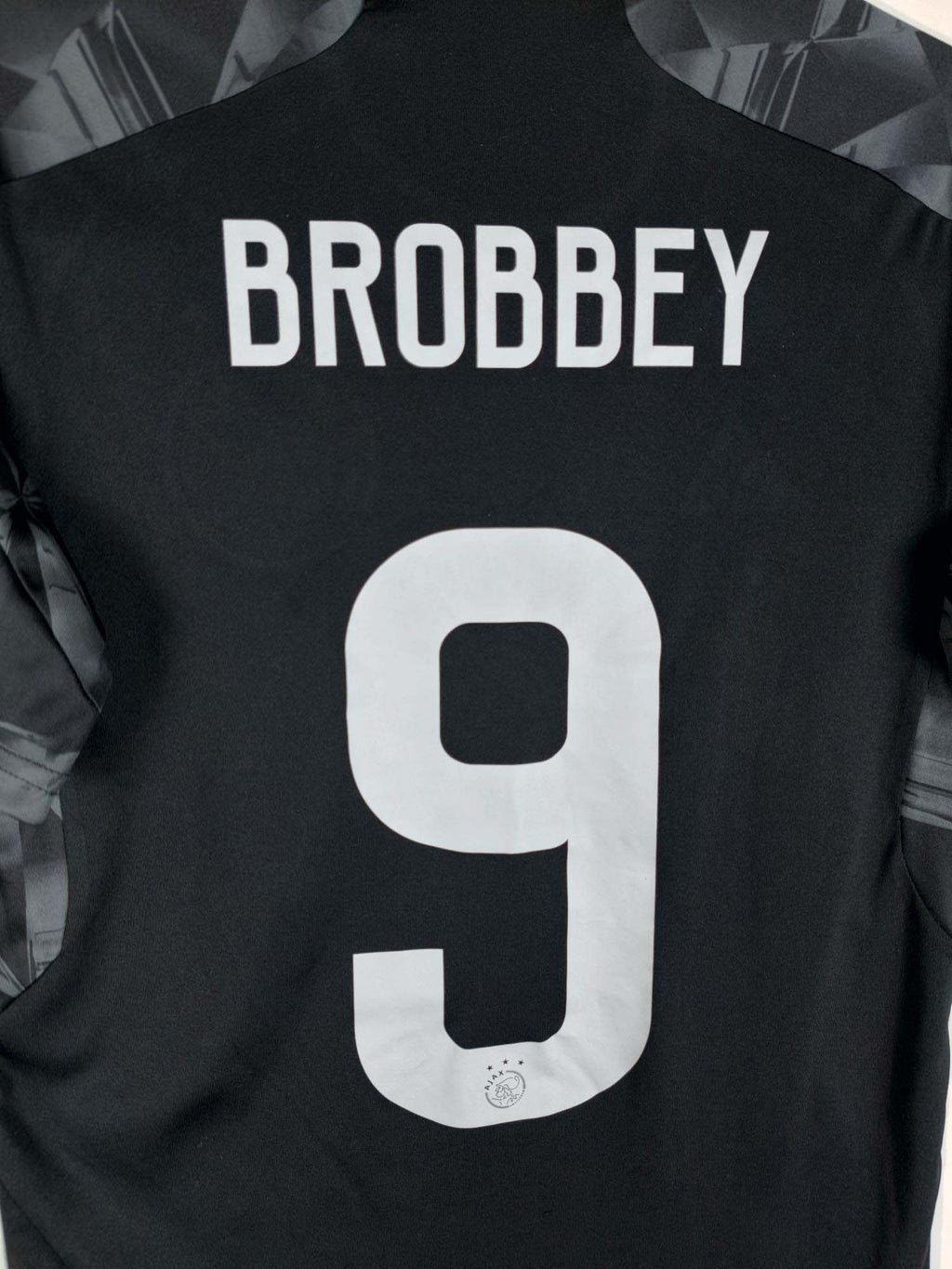 2023-24 Ajax Third Shirt Brobbey #9 - detailed view