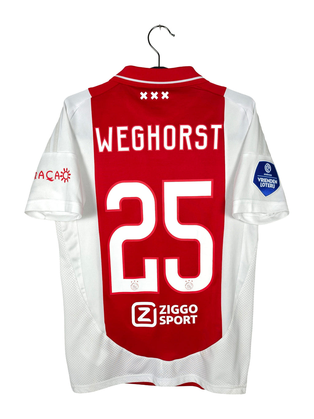 2024-25 Ajax Home Shirt Weghorst #25 - back view