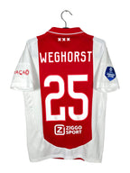2024-25 Ajax Home Shirt Weghorst #25 - back view