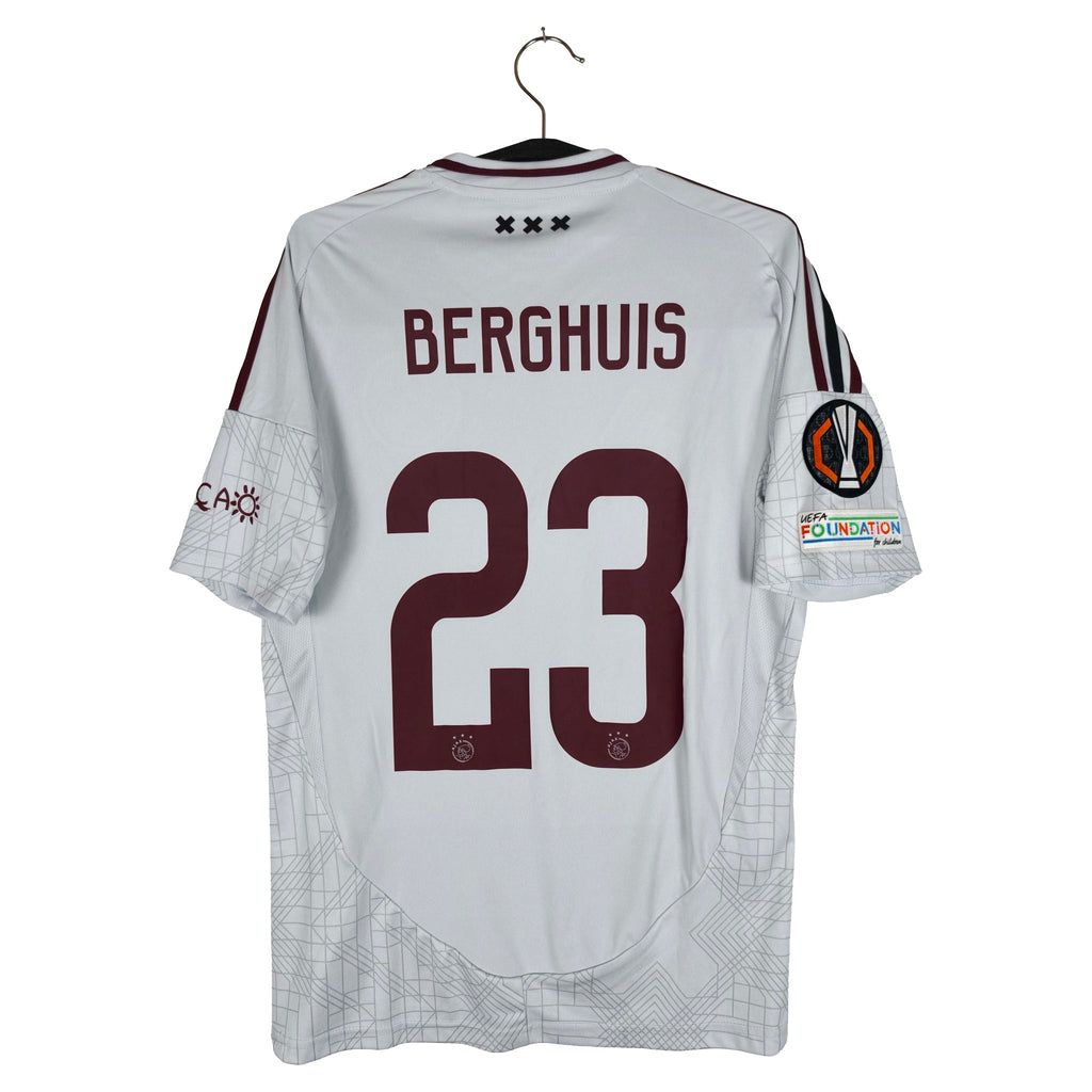 2024-25 Ajax Third Shirt Berghuis #23 - back view