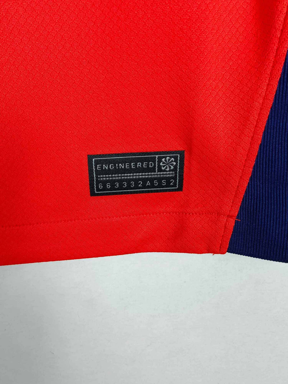 2022-23 England Away Shirt Kane #9 - detailed view