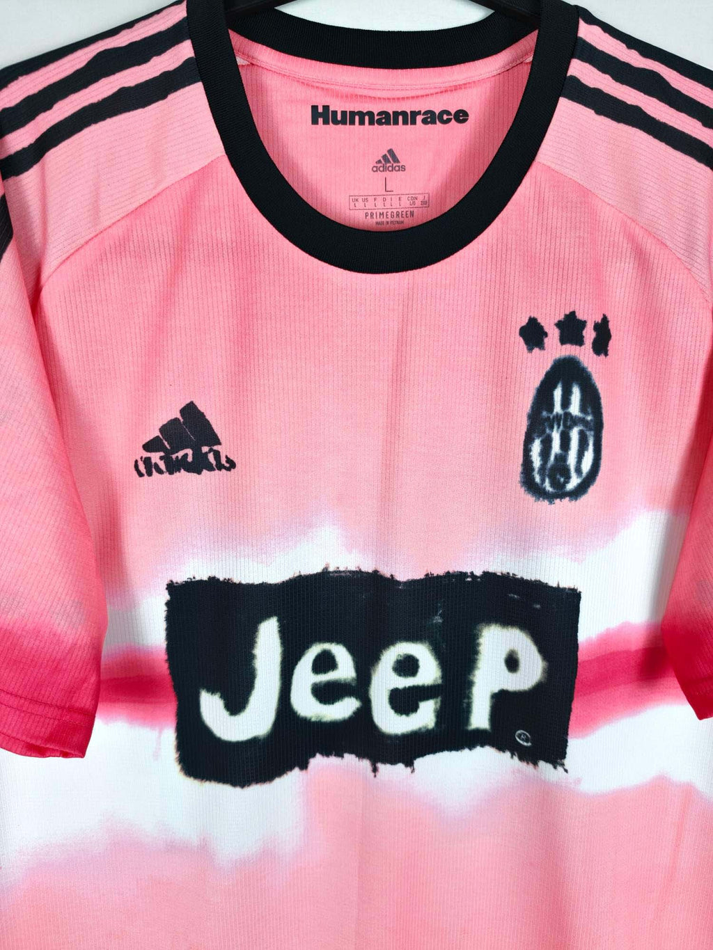 2020-21 Juventus Human Race Shirt Kulusevski #44 - detailed view