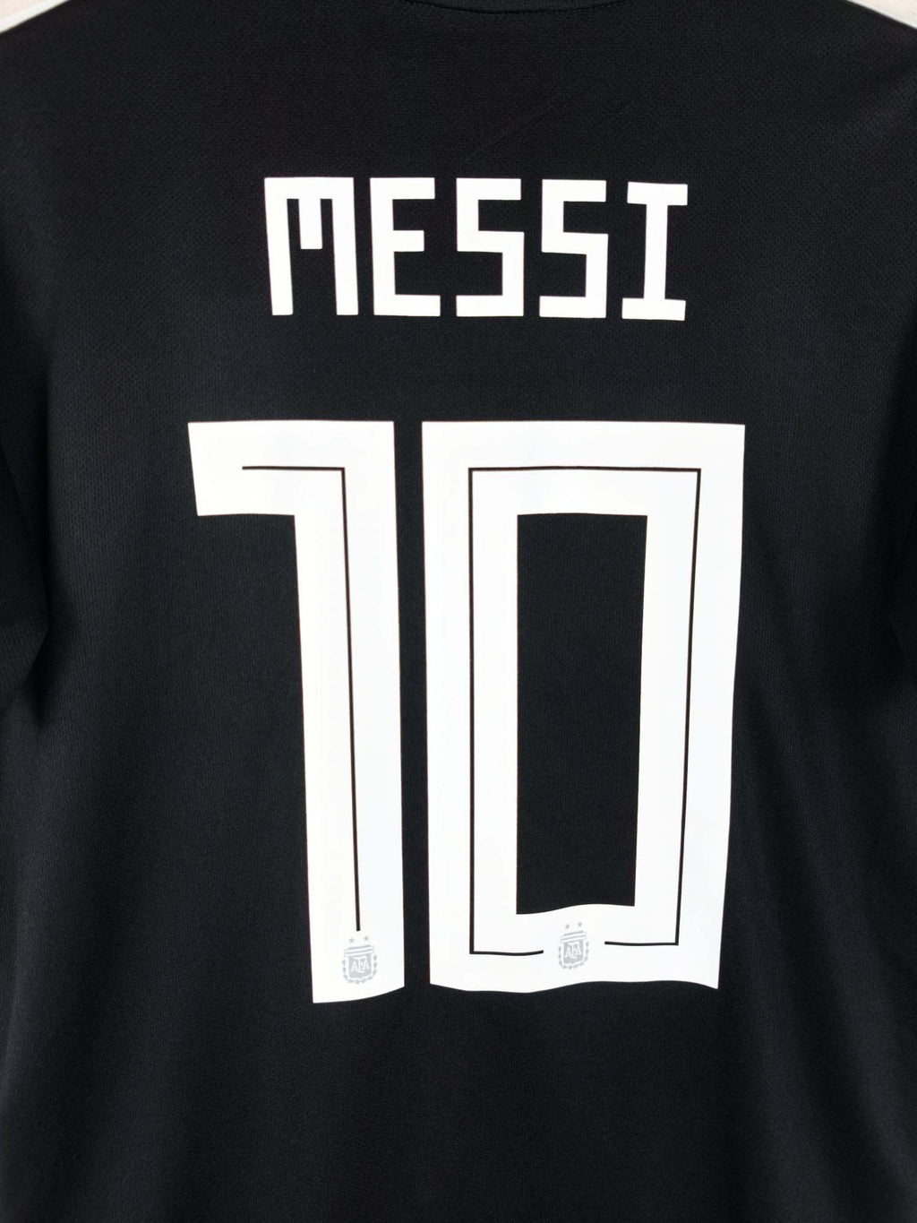 2018-19 Argentina Away Shirt Messi #10 - detailed view