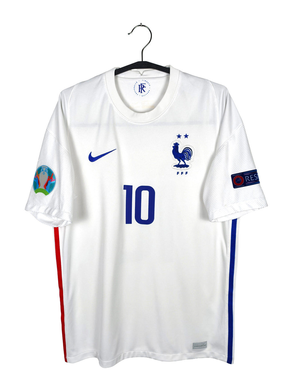 2020-21 France Away Shirt Mbappe #10 - front view