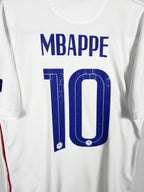 2020-21 France Away Shirt Mbappe #10 - detailed view