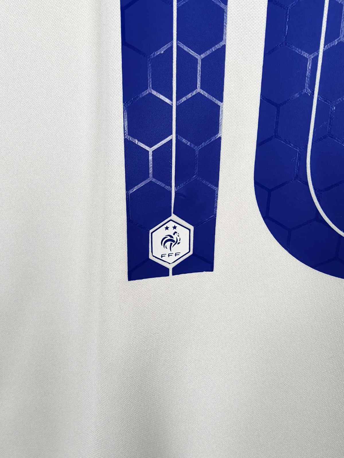 2020-21 France Away Shirt Mbappe #10 - detailed view