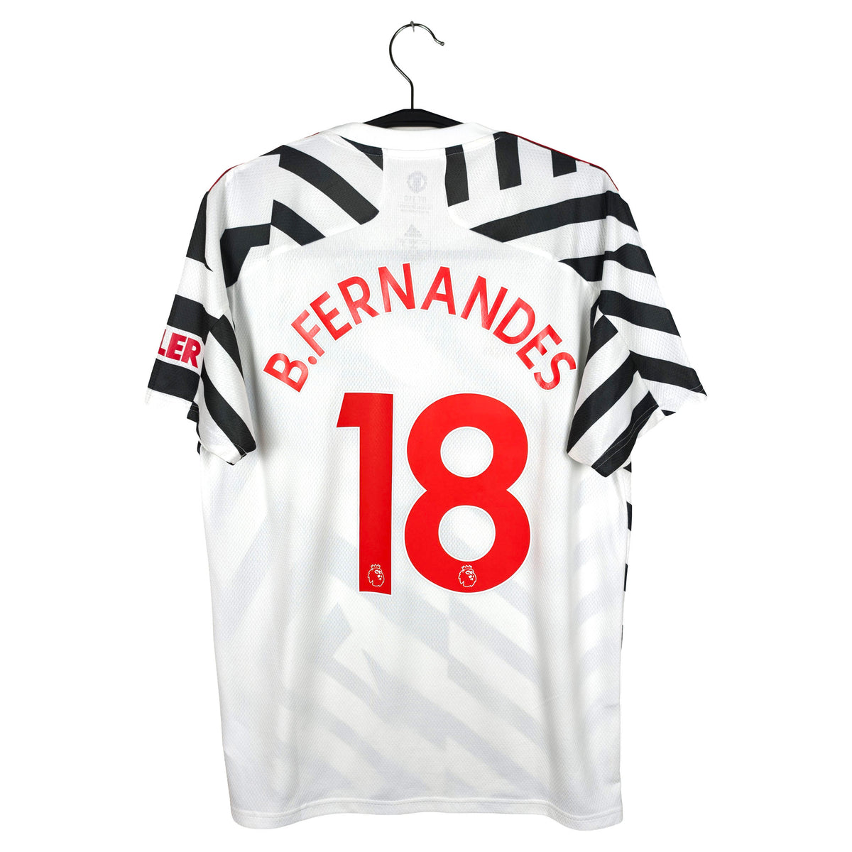 2020-21 Manchester United derde shirt B. Fernandes #18 - achterkant