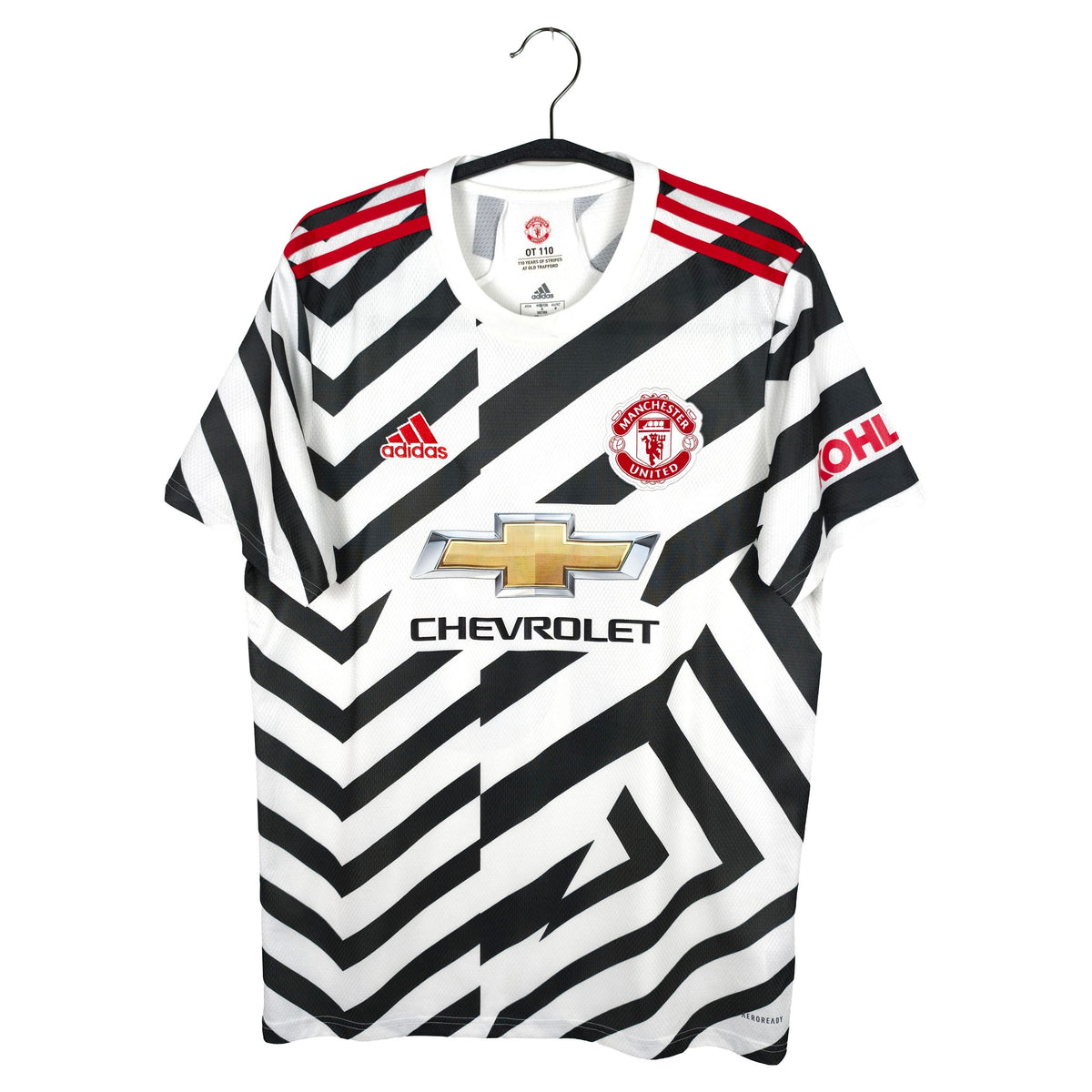 2020-21 Manchester United derde shirt B. Fernandes #18 - voorkant