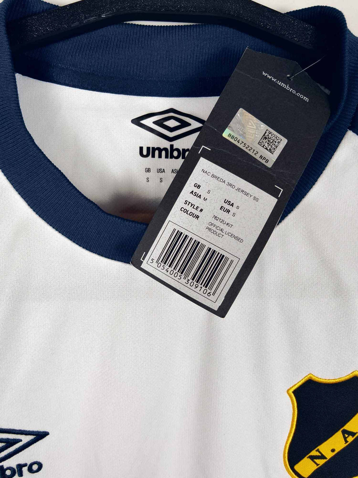 2014-15 NAC Breda Third Shirt - detailed view