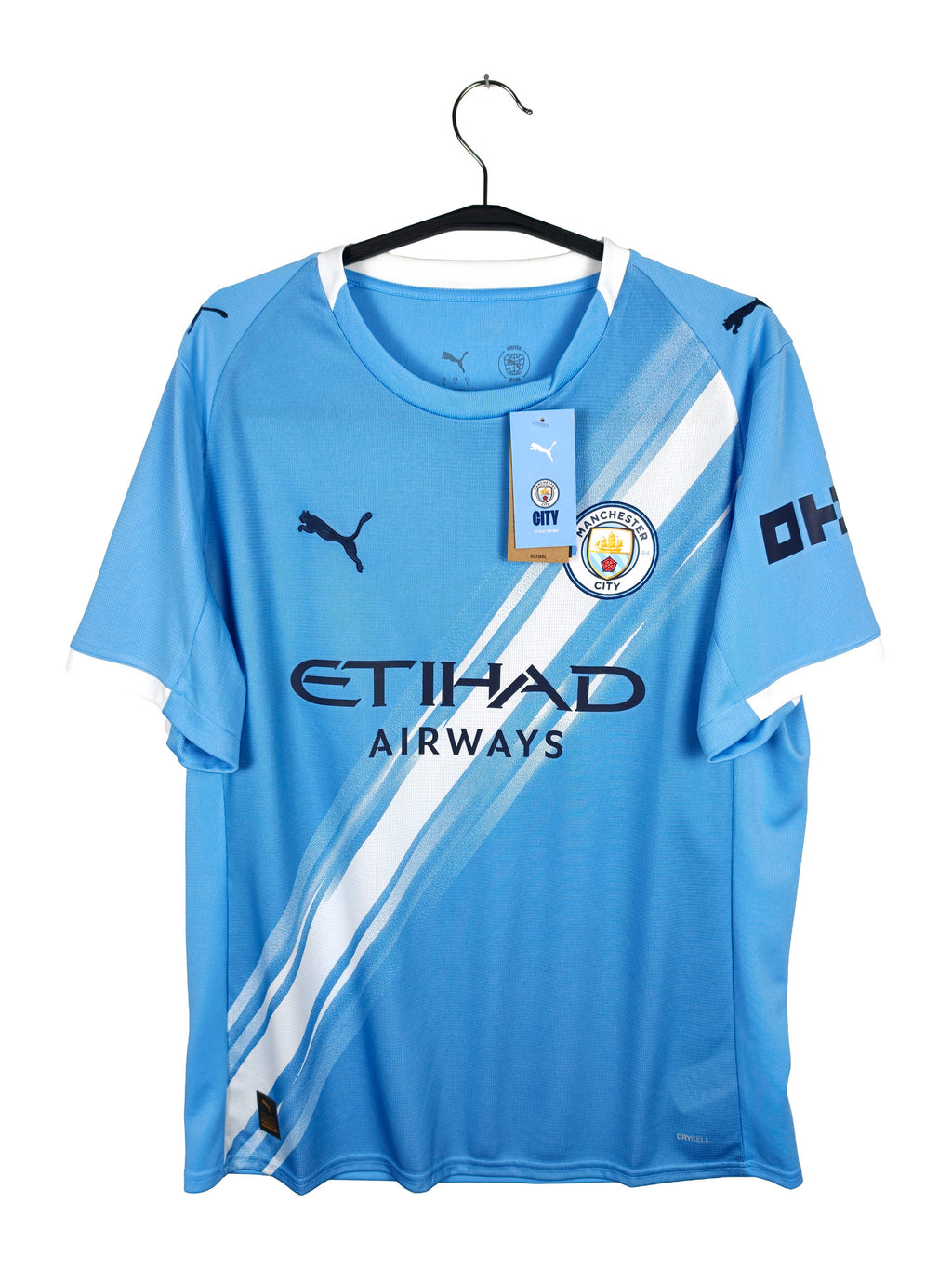 2025-26 Manchester City Home Shirt - front view
