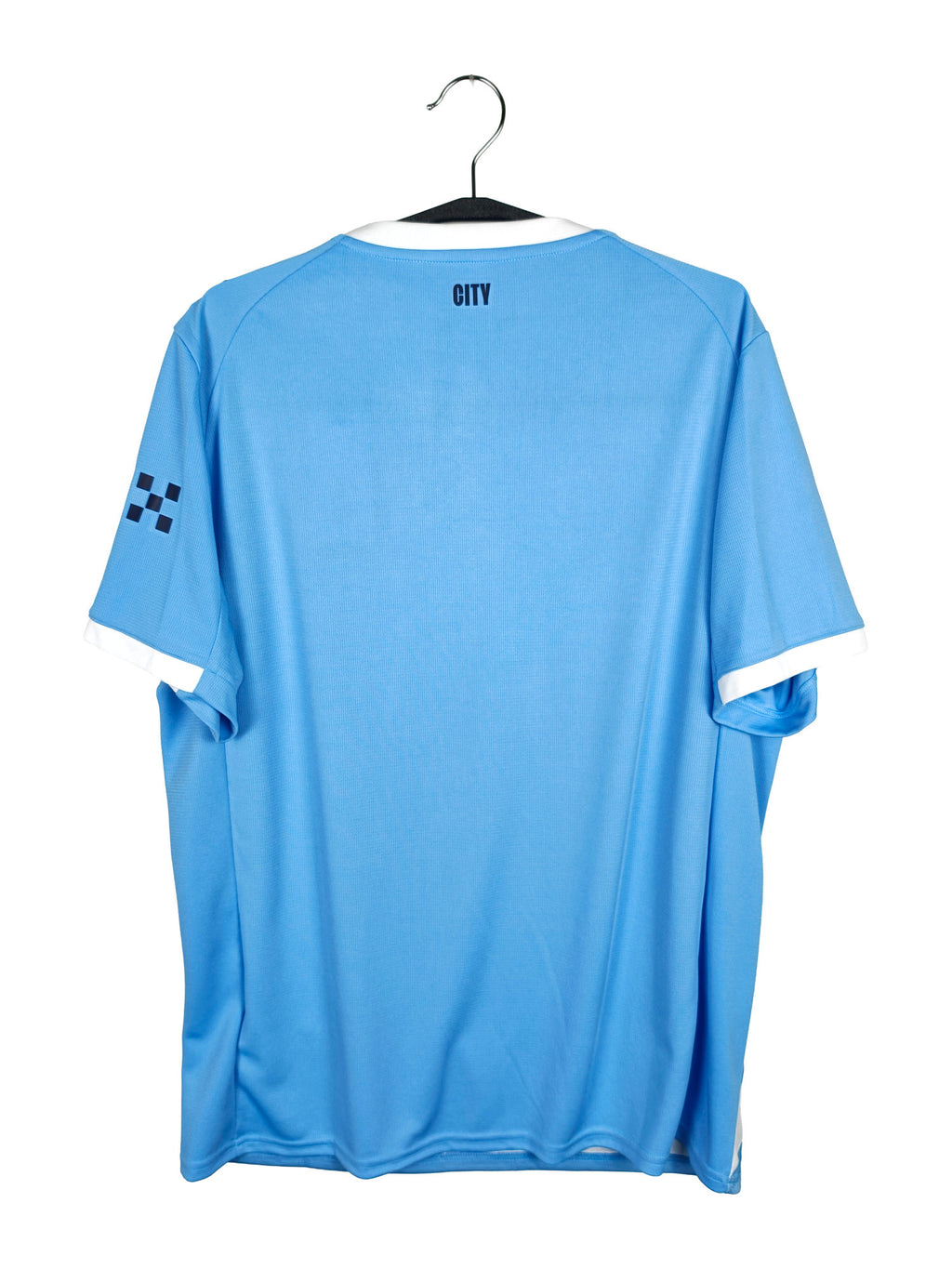 2025-26 Manchester City Home Shirt - back view