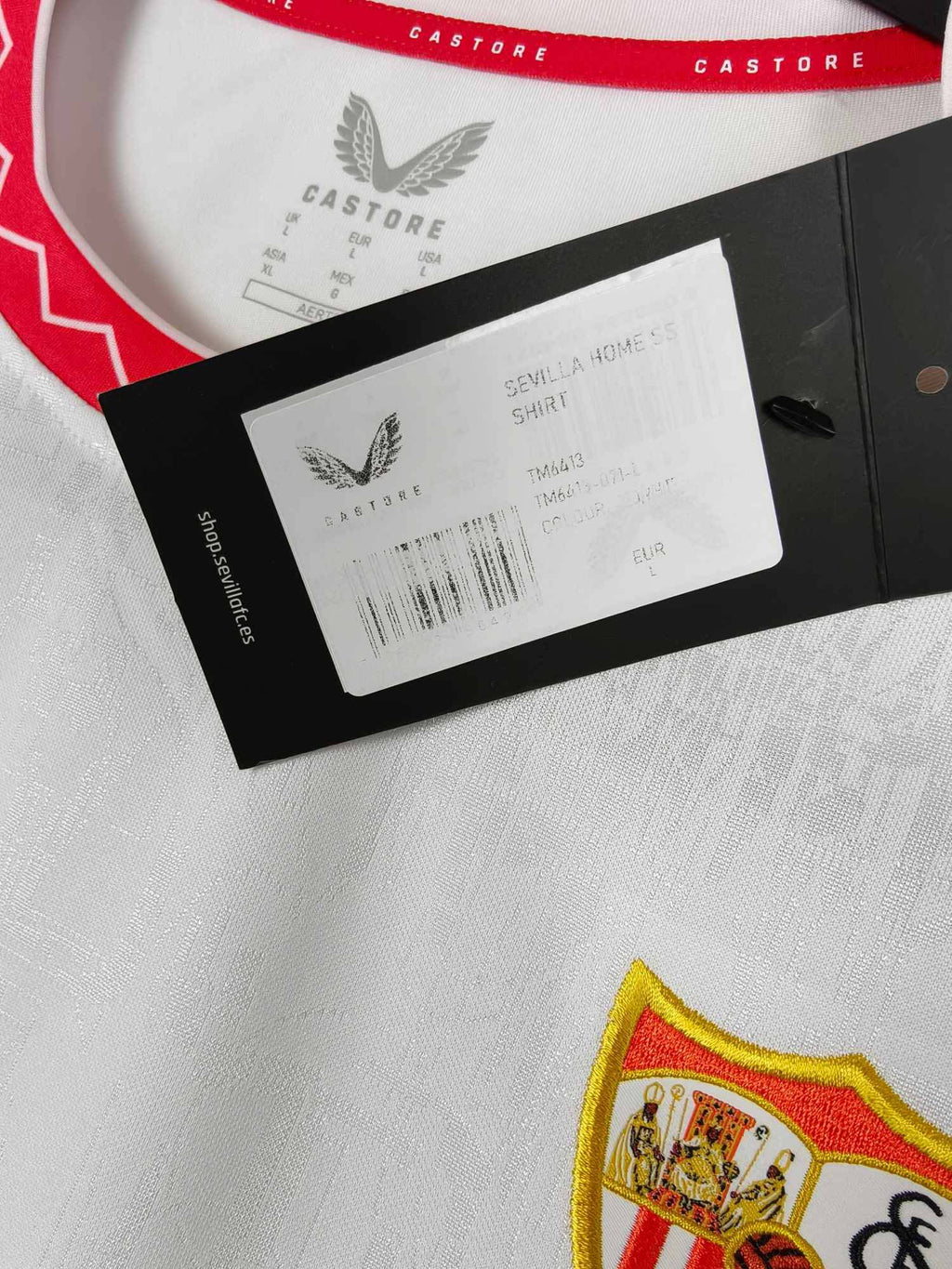 2024-25 Sevilla Home Shirt - detailed view