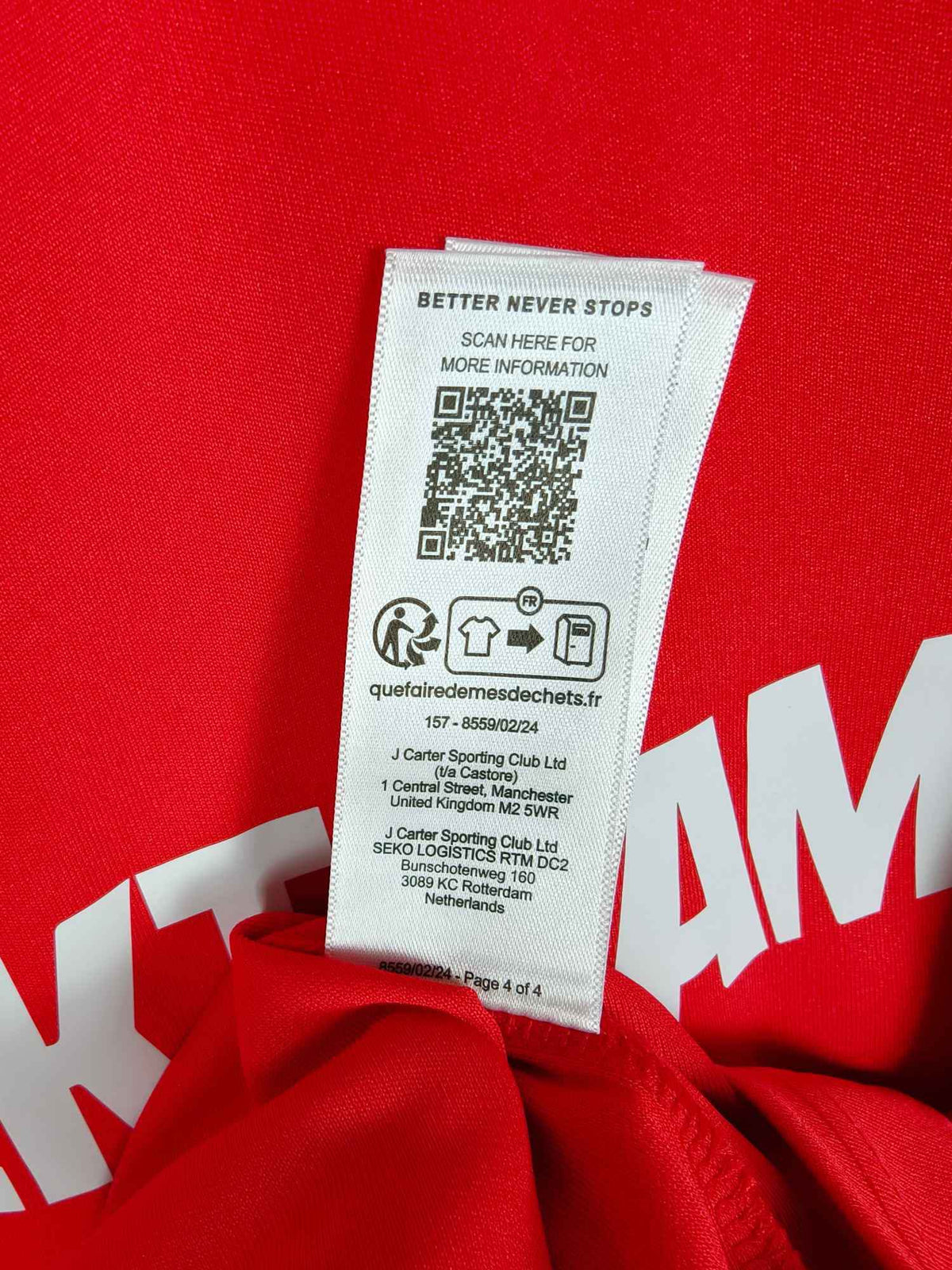 2024-25 Twente Home Shirt - detailed view