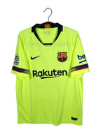 2018-19 Barcelona Away Shirt Messi #10 - front view