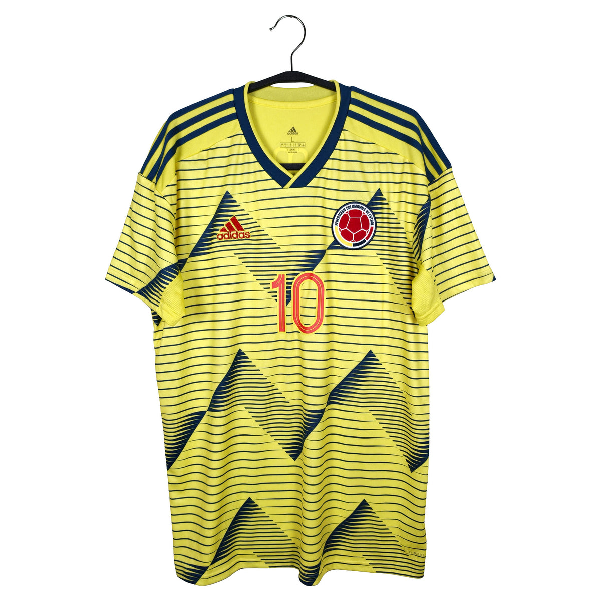 2019-20 Colombia thuisshirt James #10 - voorkant
