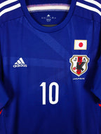 2013-15 Japan thuisshirt Kagawa #10 - detailfoto