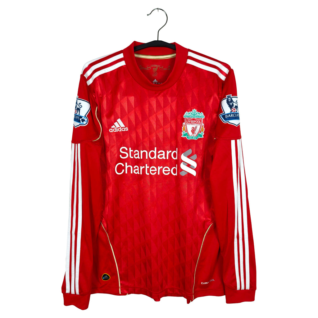 2010-12 Liverpool thuisshirt Torres #9 (LS) - voorkant