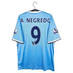 2013-14 Manchester City thuisshirt A. Negredo #9 - achterkant